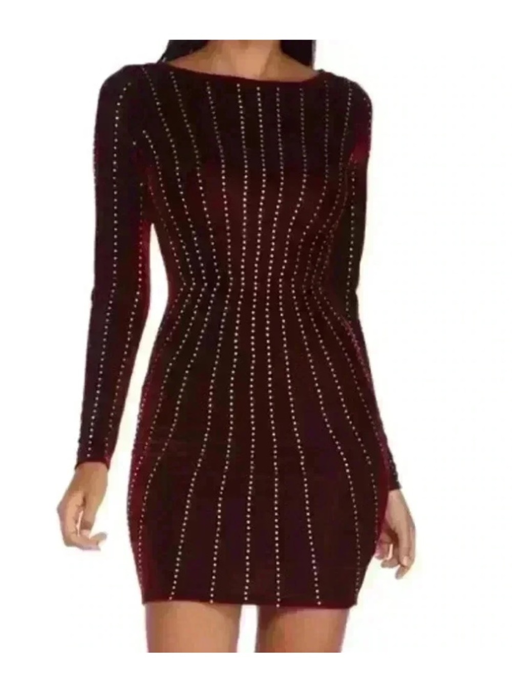 Windsor Velvet rhinestone Dress.